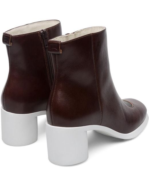 Camper Brown Ankle Boots