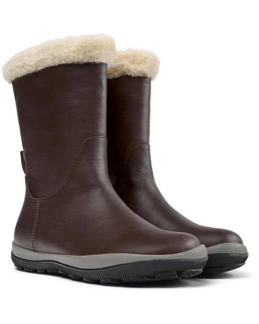 Camper Gray Boots