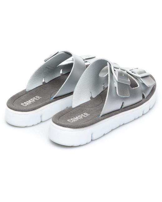 Camper White Sandals