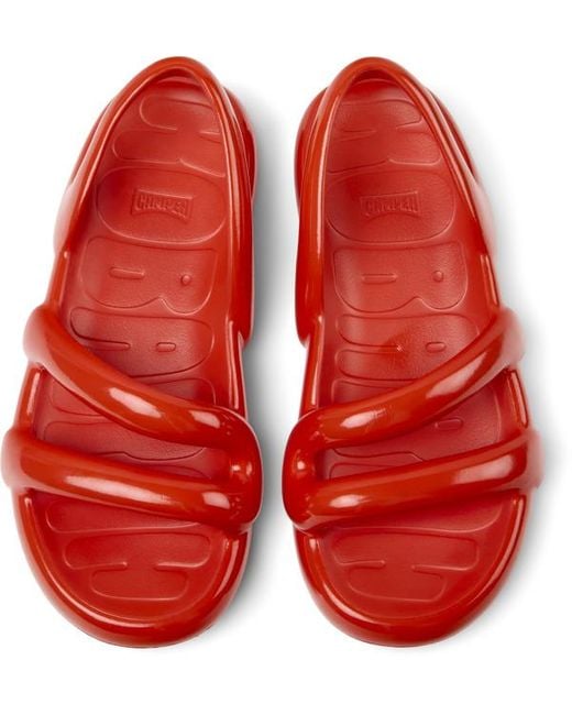 Camper Red Sandals