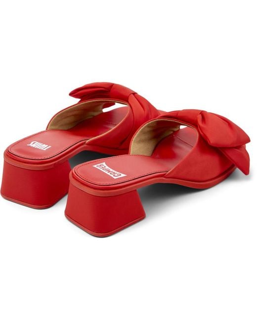 Camper Red Sandals