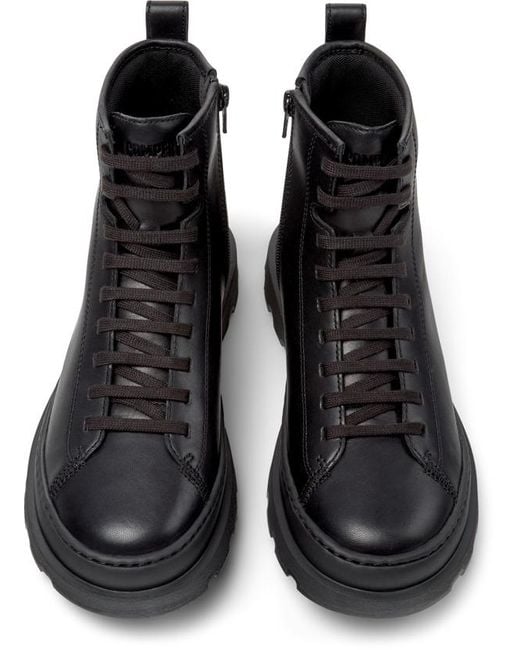 Camper Black Ankle Boots