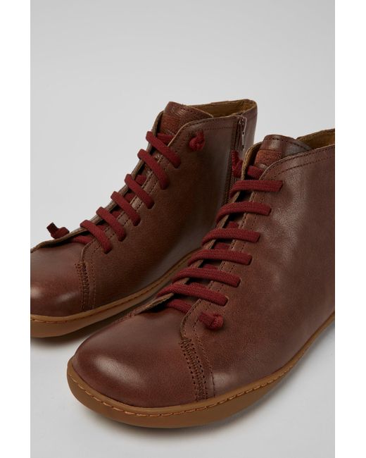 camper brown boots
