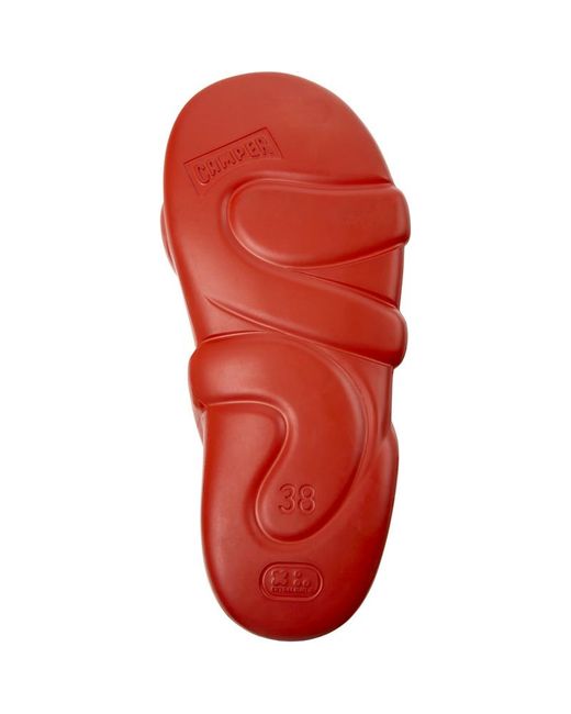 Camper Red Sandals