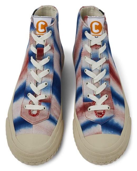 Camper Blue Ankle Boots