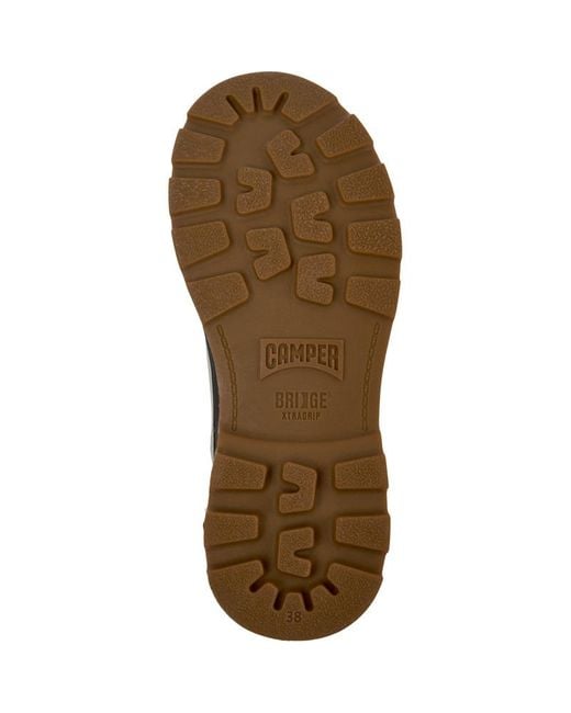 Camper Natural Ankle Boots