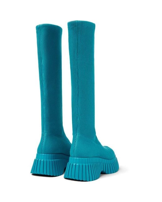 Camper Blue Bcn Platform Boot