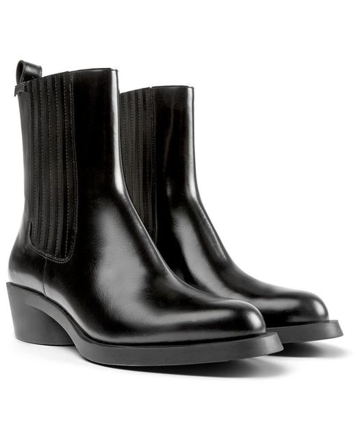 Camper Black Ankle Boots