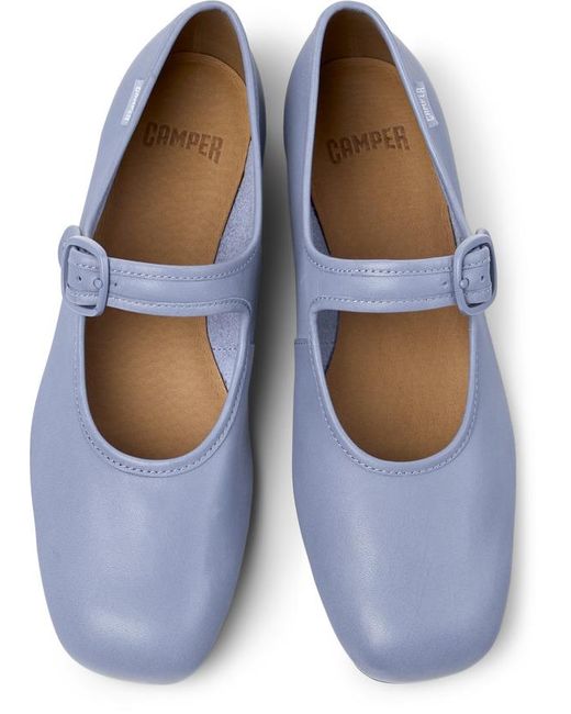 Zapatos planos Camper de color Blue