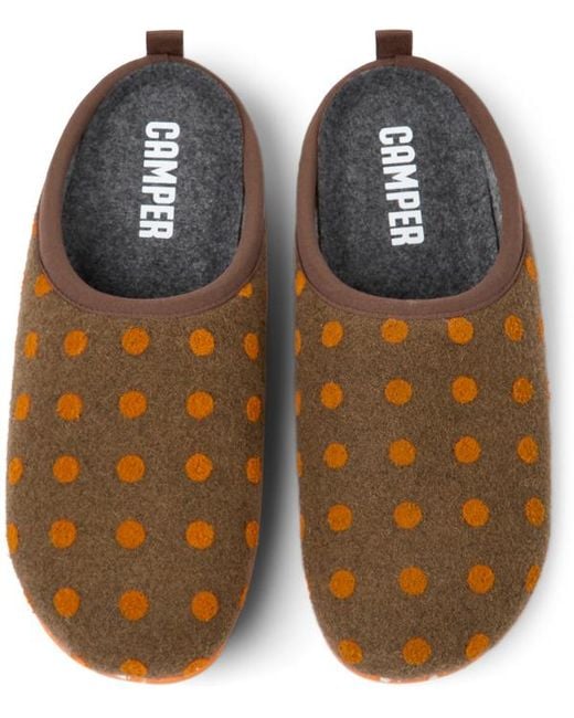 Camper Brown Slippers
