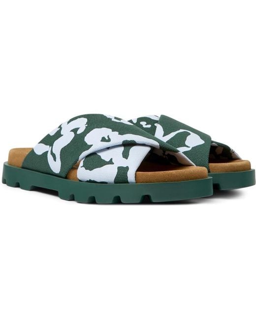 Camper Green Sandals