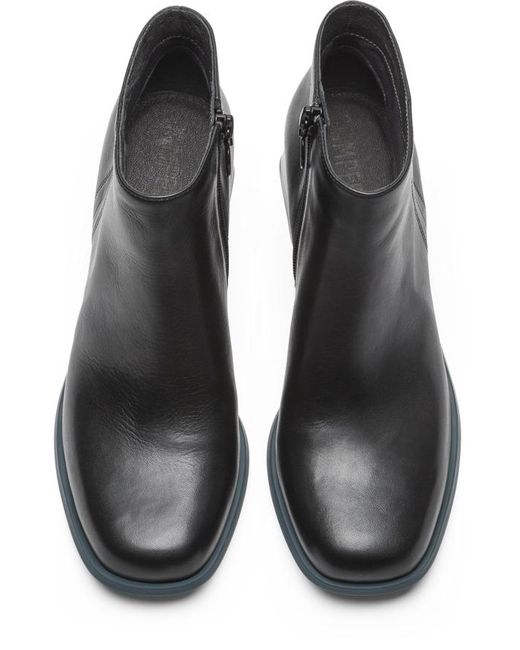 Camper Black Ankle Boots