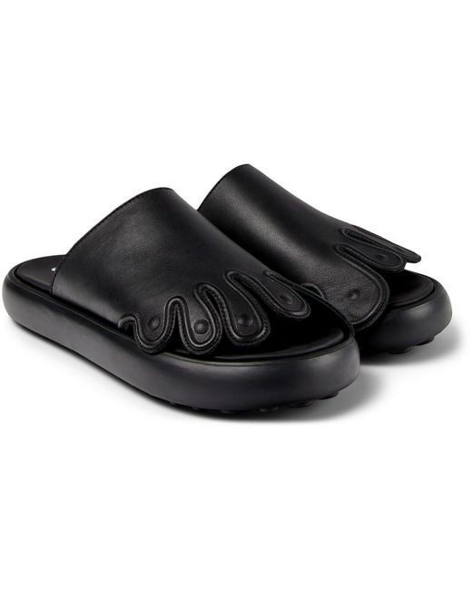 Camper Black Sandals