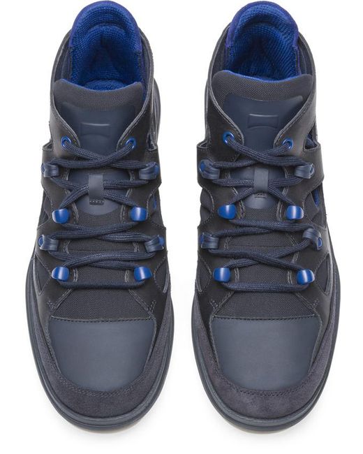 Camper Blue Ankle Boots for men