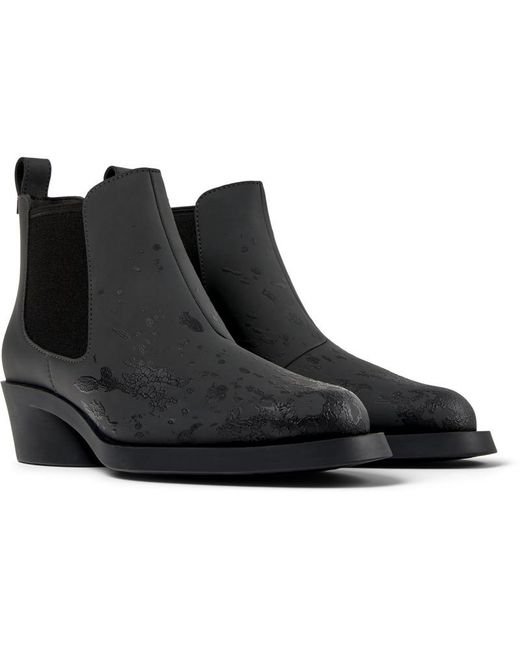 Camper Black Ankle Boots