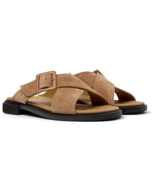 Camper Brown Sandals
