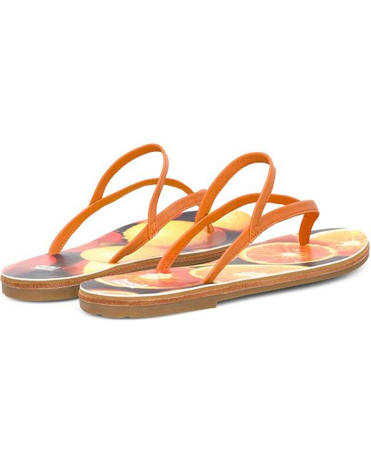 Camper Orange Twins