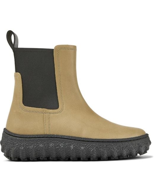 Camper Green Ground Booties