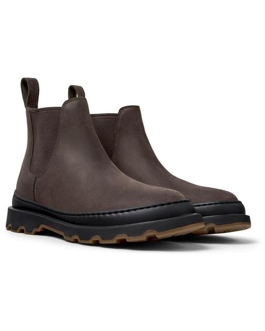 Camper Brown Ankle Boots