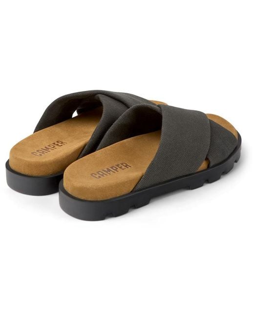 Camper Black Brutus Sandal
