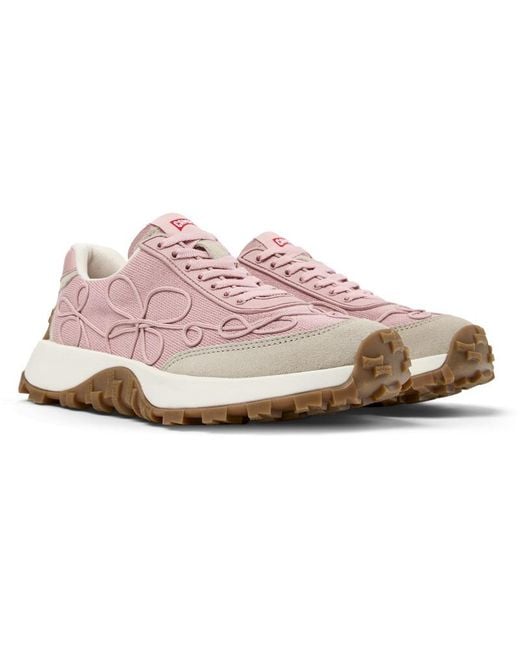 Camper Pink Drift Trail Sneaker