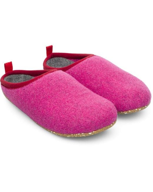 Camper Purple Slippers