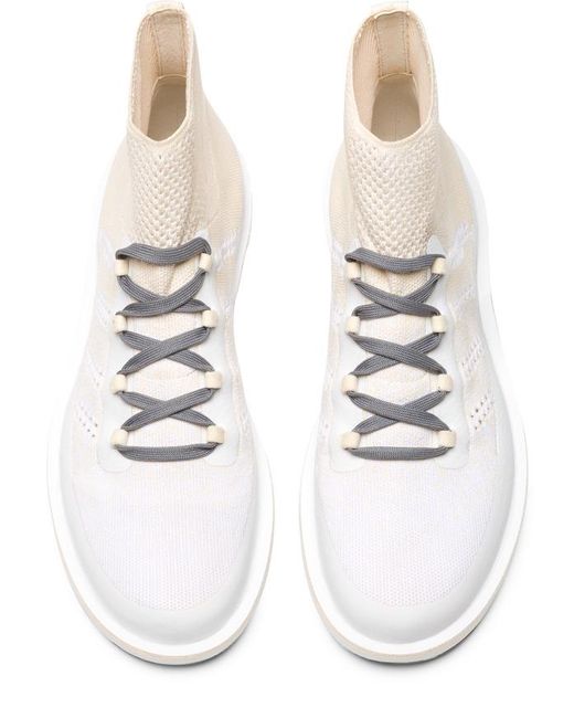 Camper White Ankle Boots for men