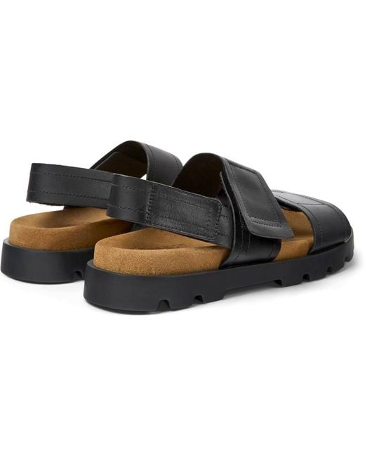 Camper Black Sandals