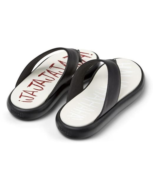 Camper Black Sandals