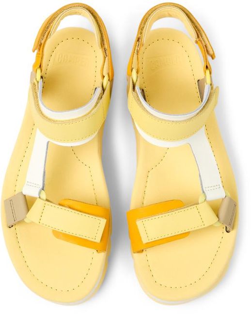 Camper Metallic Sandals