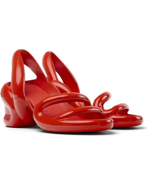 Camper Red Sandals