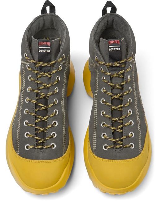 Camper Yellow Ankle Boots for men