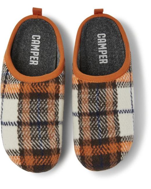Camper Brown Slippers