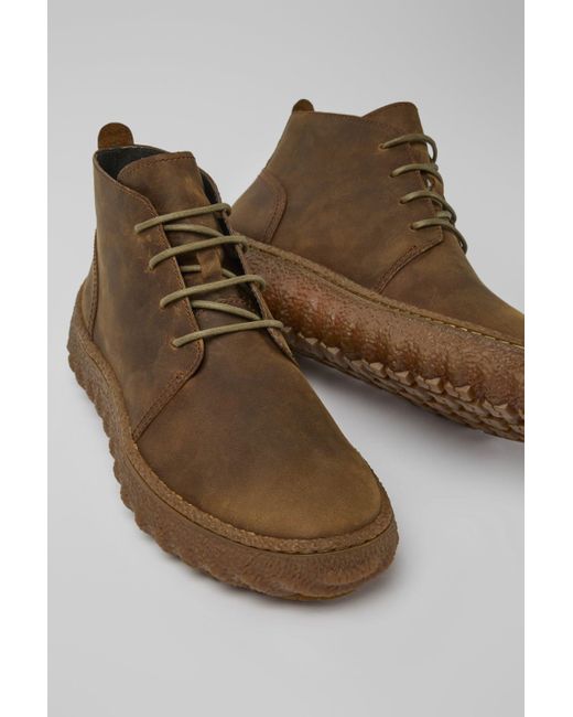 Camper Brown Ankle Boots for men