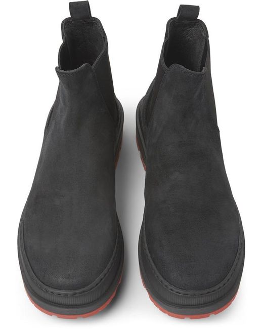 Camper Black Brutus Trek Booties for men