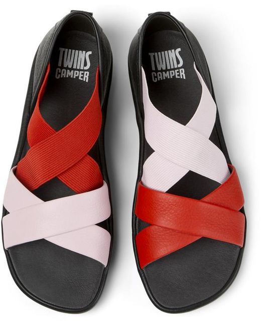 Camper Red Twins