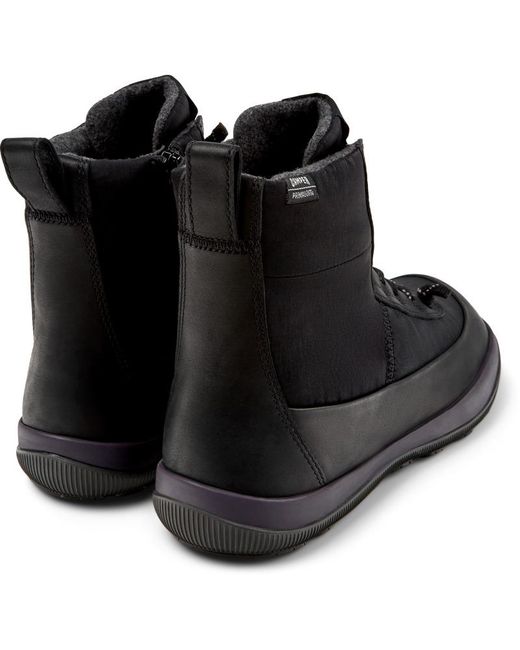 Camper Black Boots