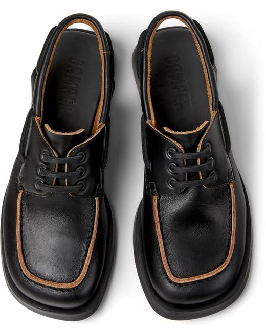 Camper Black Clogs