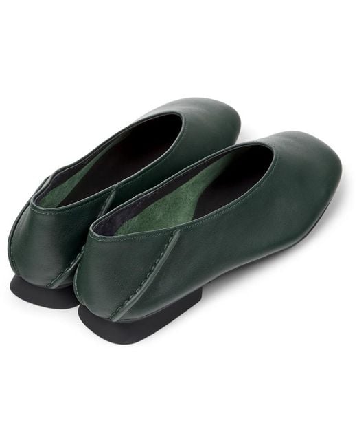 Zapatos planos Camper de color Green