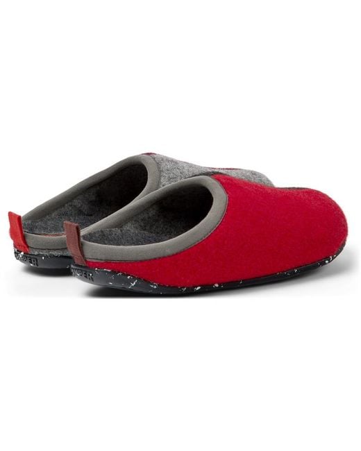 Camper Red Slipper