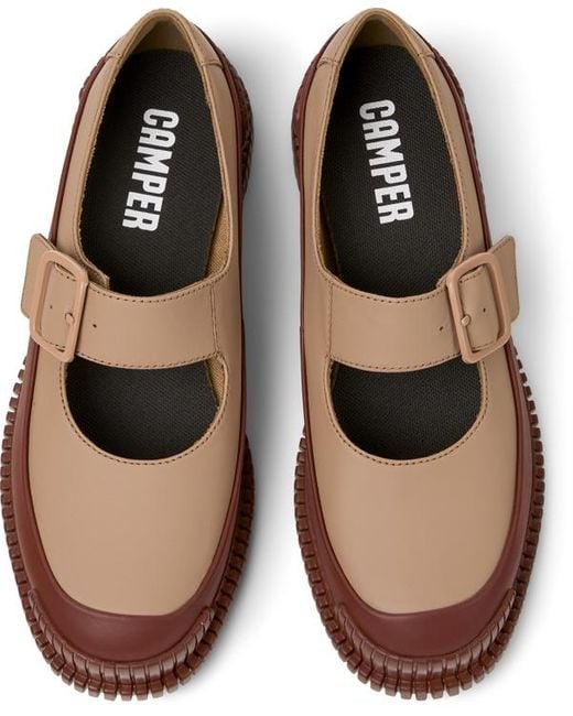 Mocassini Pix di Camper in Brown