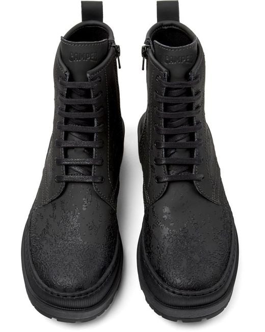 Camper Black Brutus Trek Booties