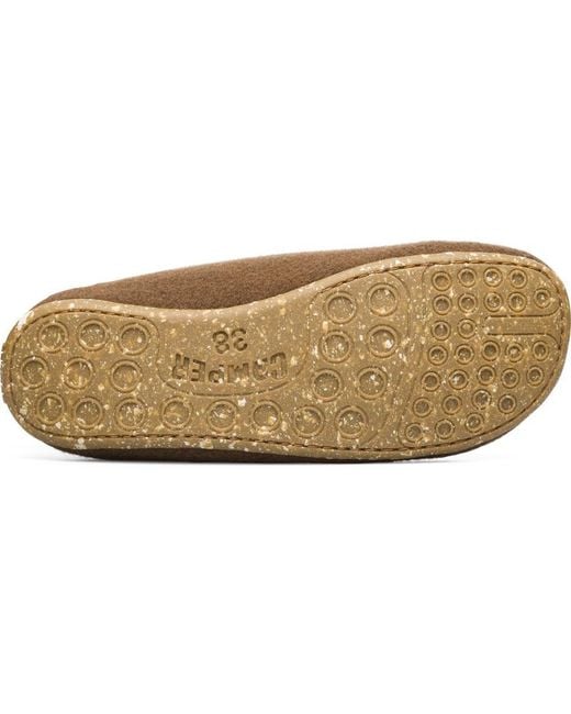 Camper Yellow Slippers