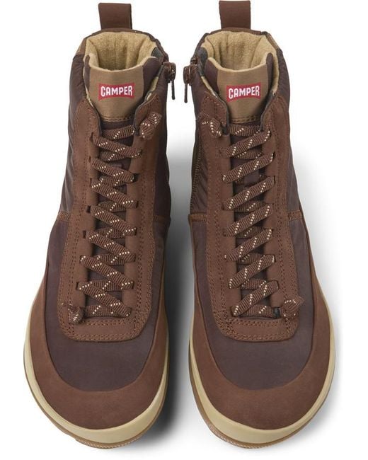 Camper Brown Peu Pista Gm Boots