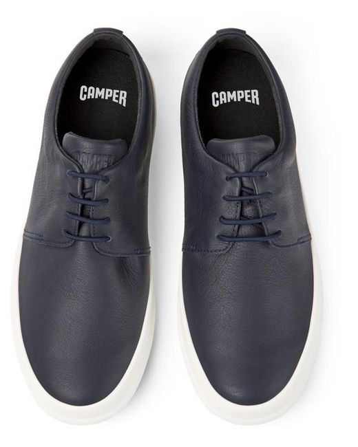 Camper Blue Nubuck Shoes for men