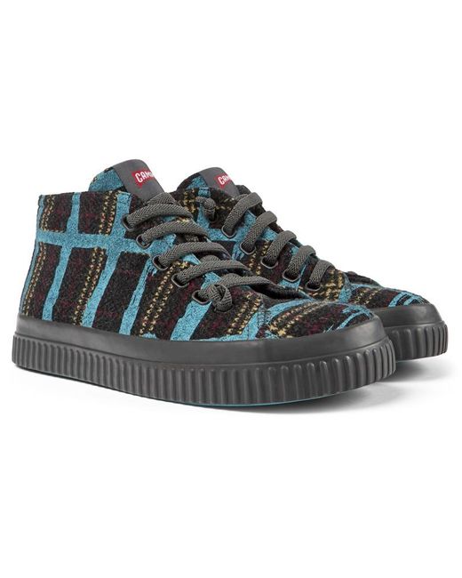 Camper Blue Ankle Boots