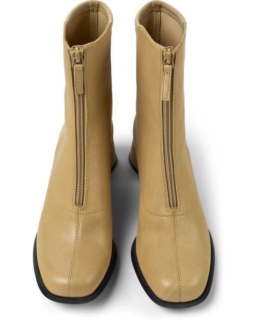 Camper Green Ankle Boots