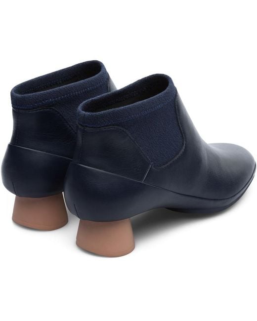 Camper Blue Ankle Boots
