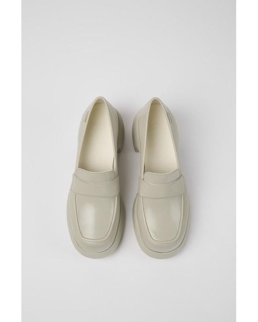 Camper White Loafers
