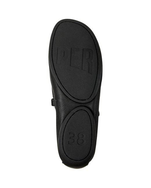 Camper Black Leather Shoes